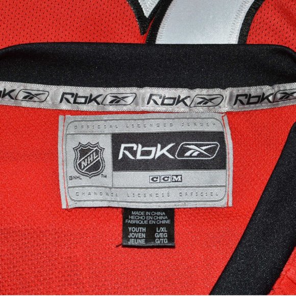 Ottawa Senators LECLAIRE #33 Youth Official Jersey Shirt Sz L/XL NHL CCM Reebok - Picture 7 of 7